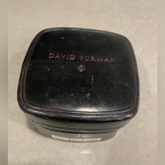 David Yurman Thoroughbred Diamond Bezel Stainless Steel Unisex Watch w/ Box - Picture 9 of 11